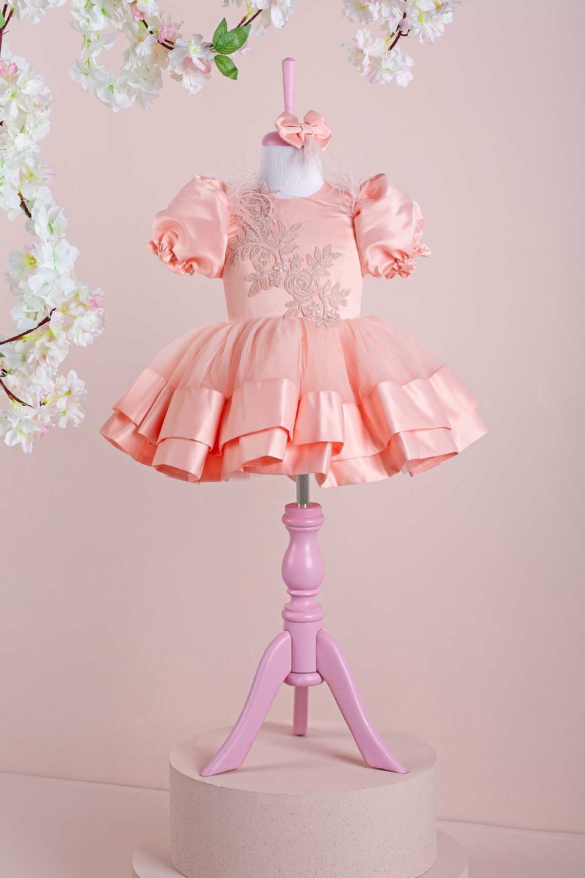 Shop Cute Peach Birthday Dress