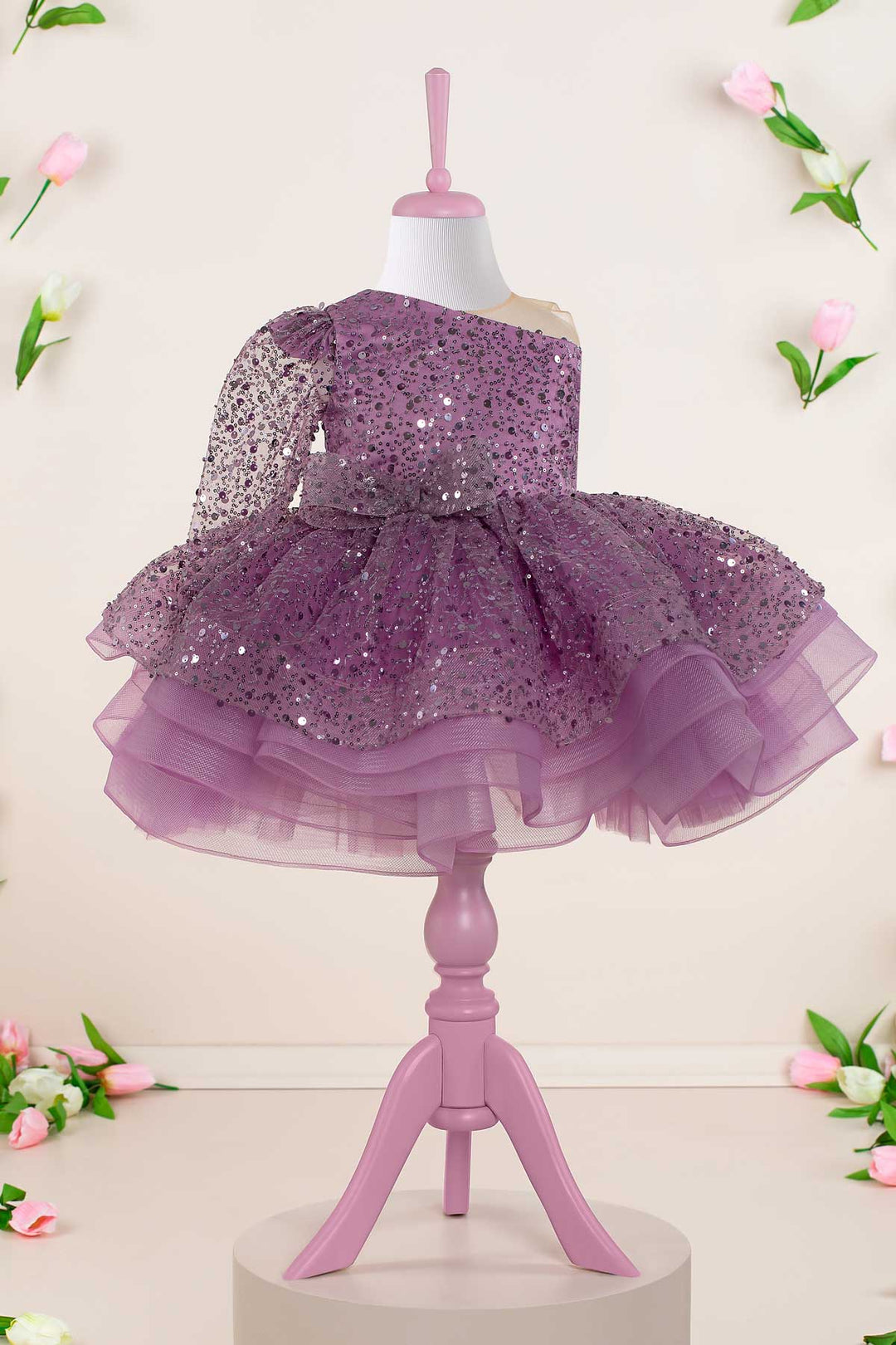 Monica Lavender Dress