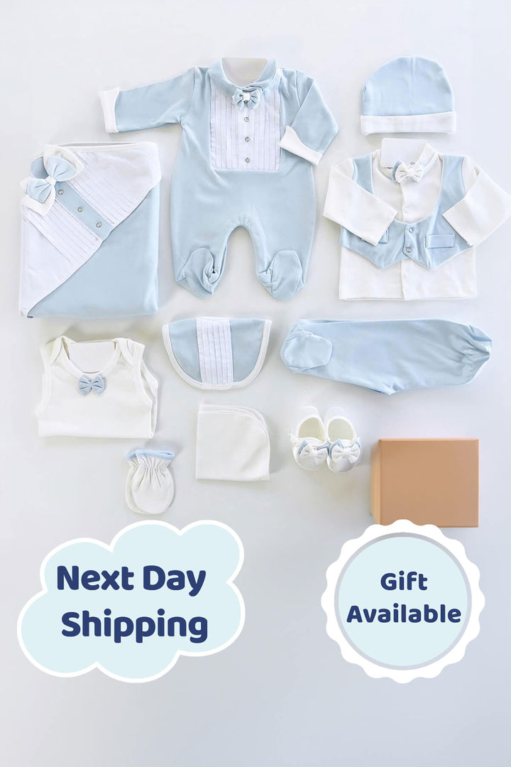 Newborn Baby Boy Homecoming Set
