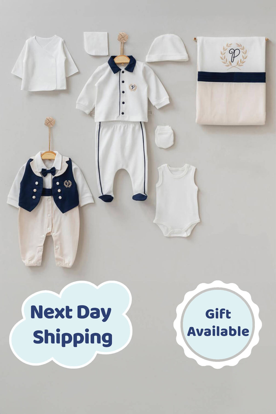 elegant newborn baby boy outfit