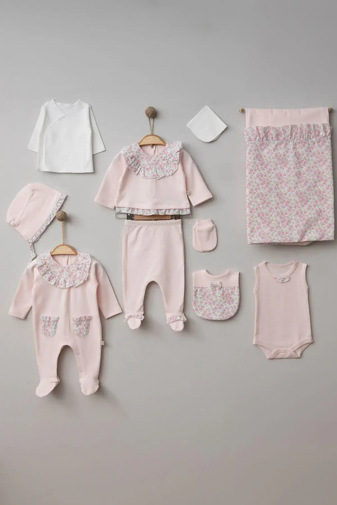 Kristen Pink Newborn Coming Home Set