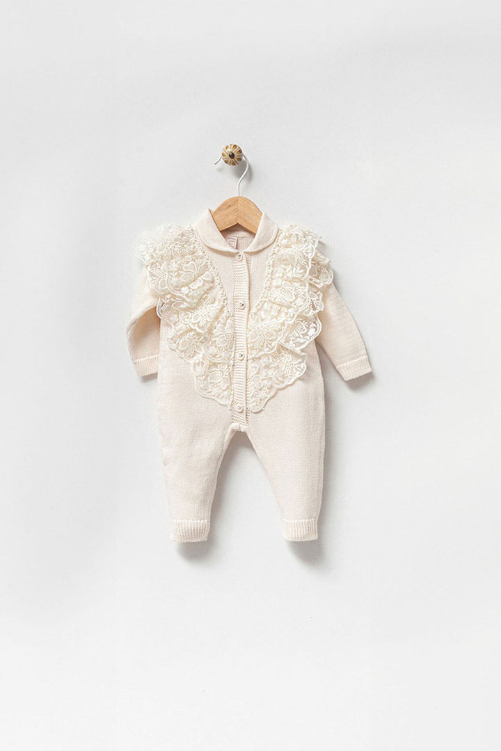 knitwear coming home outfit for newborn baby girl