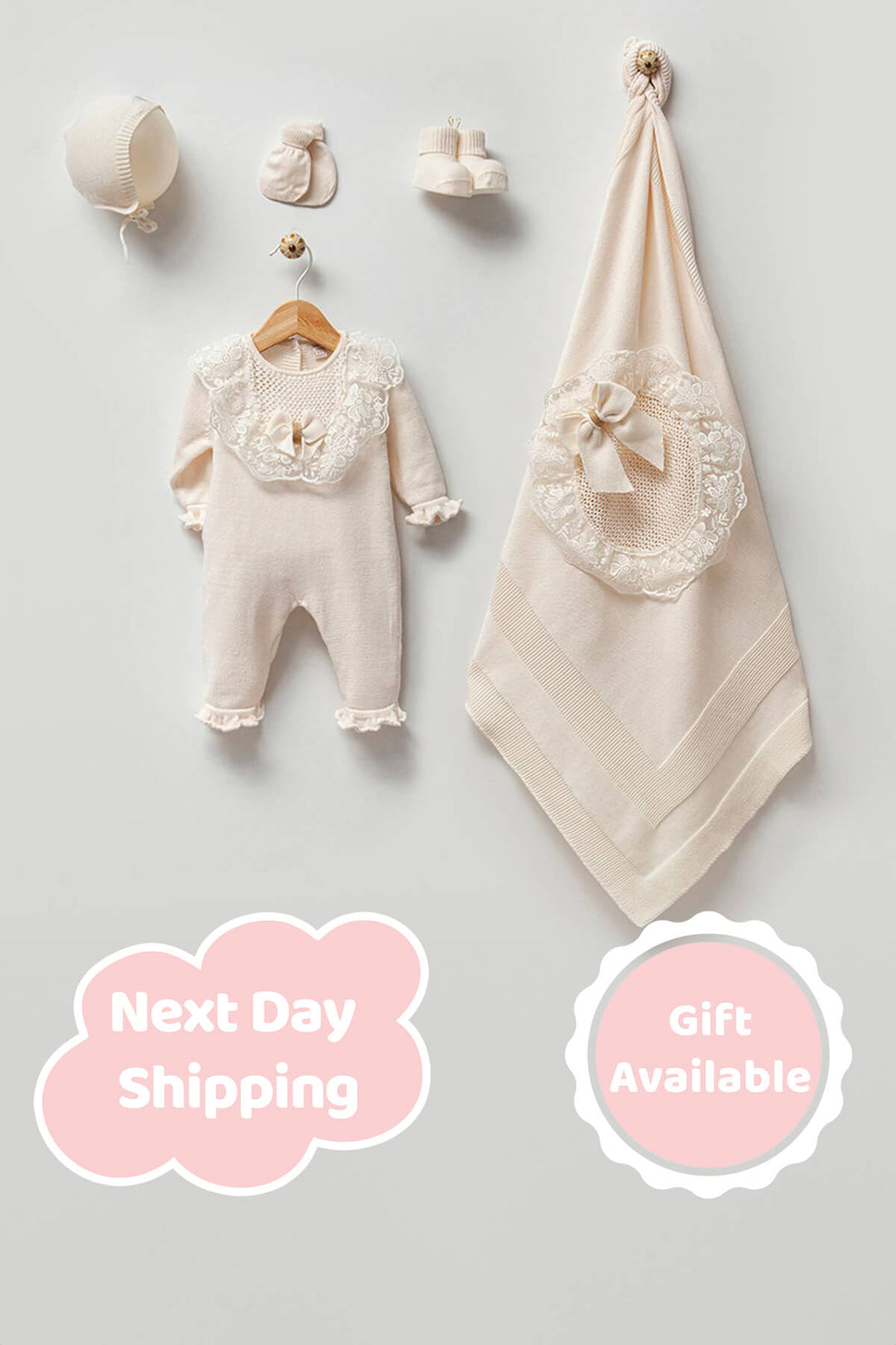 newborn knitwear hospital exit outfit baby