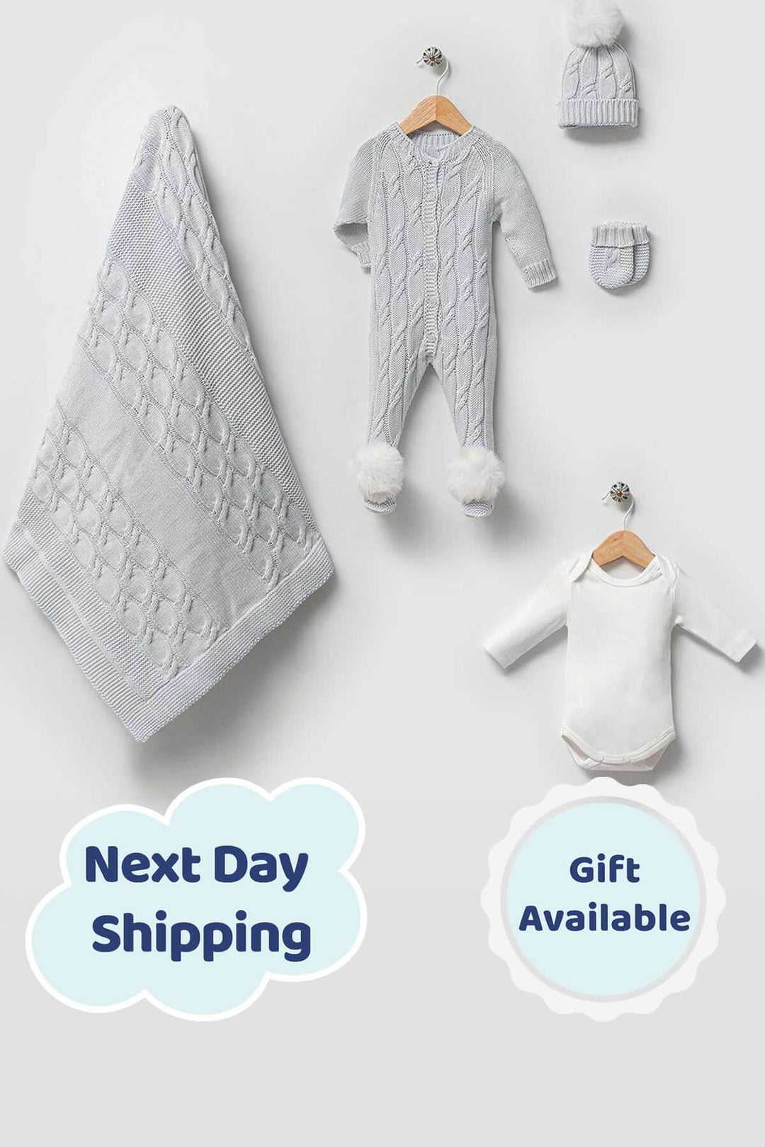 Knitwear Take Me Home Baby Boy Outfit