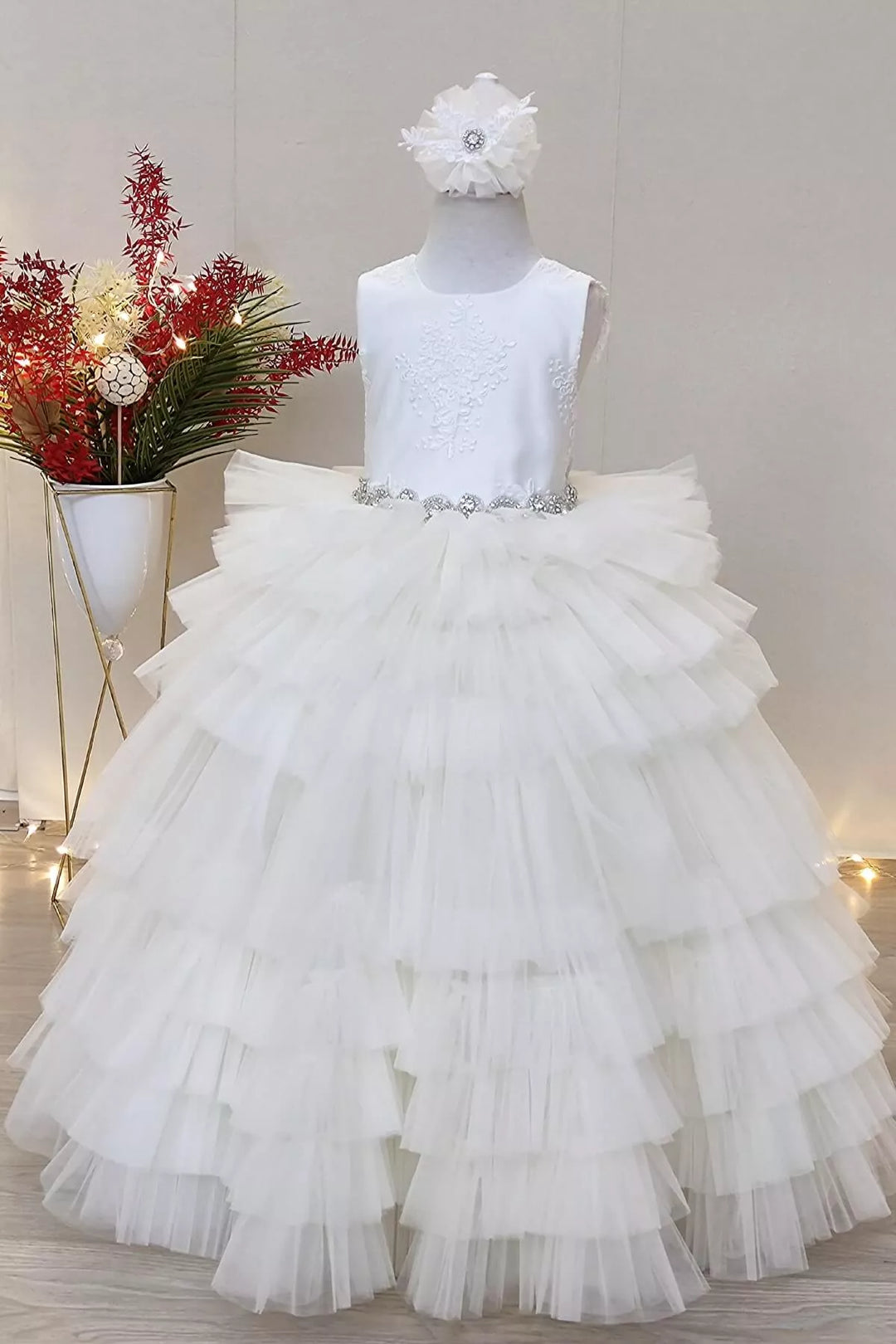 White princess dress
