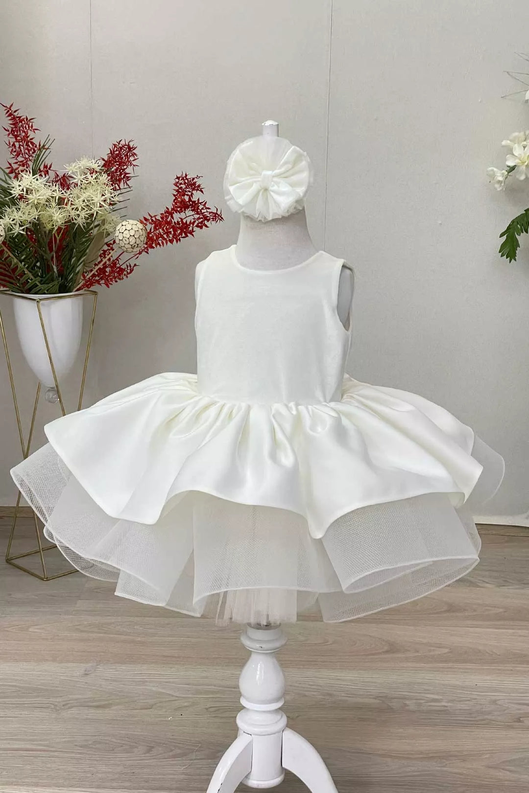 Ecru birthday dress