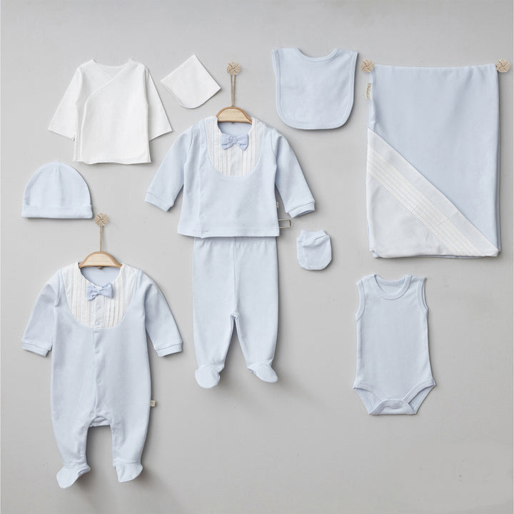 Alex Blue Newborn Coming Home Set (10 pcs)