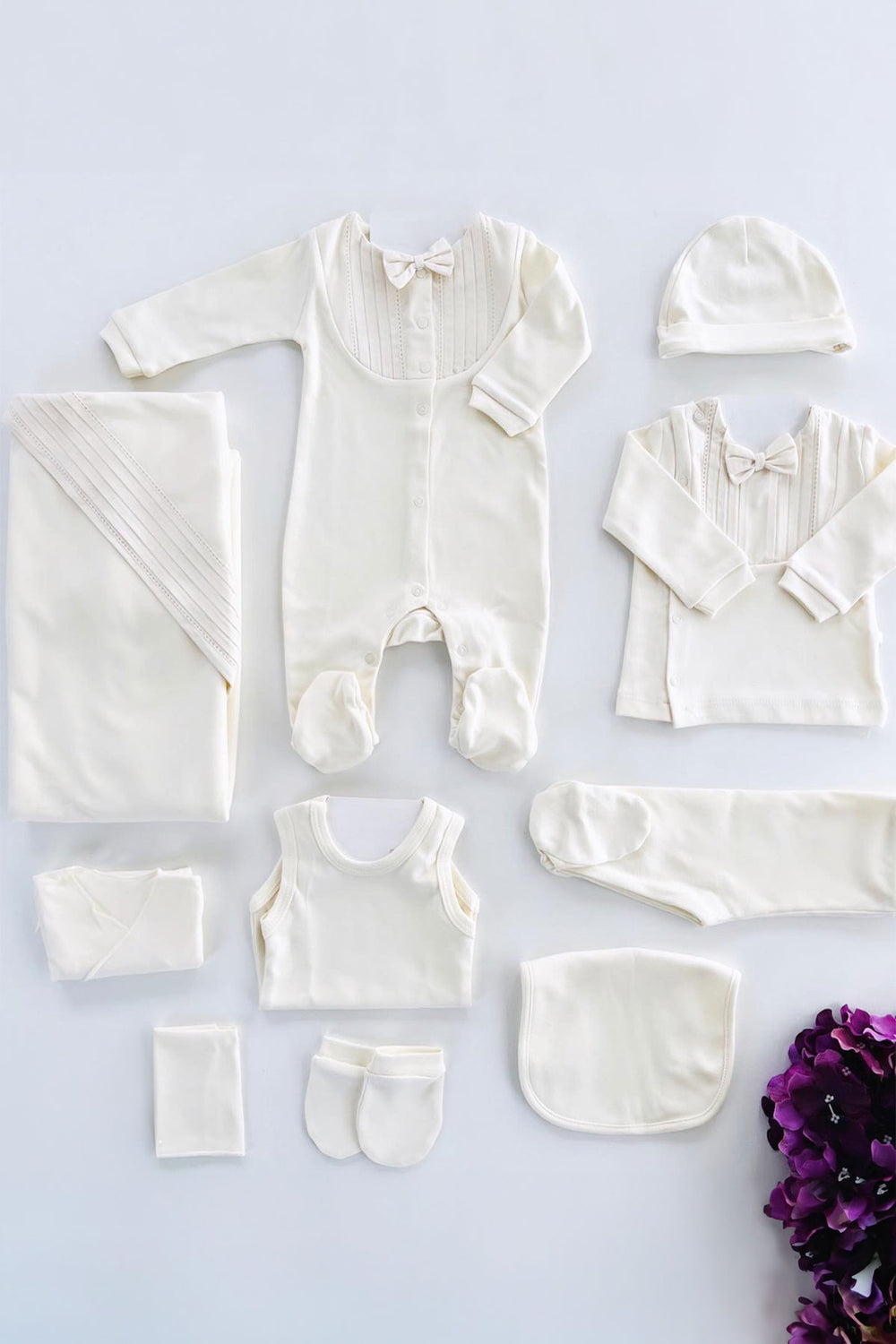 Organic Cotton Baby Homecoming Set for Boys