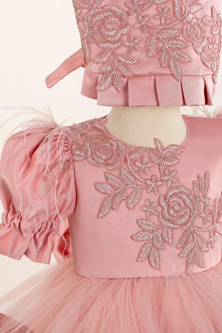 Linda Pink Baby Dress Set