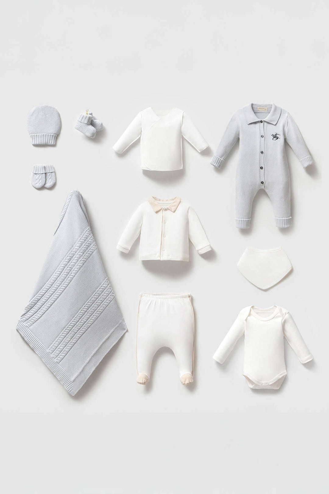 Kevin Knitwear Newborn Baby Clothes Set