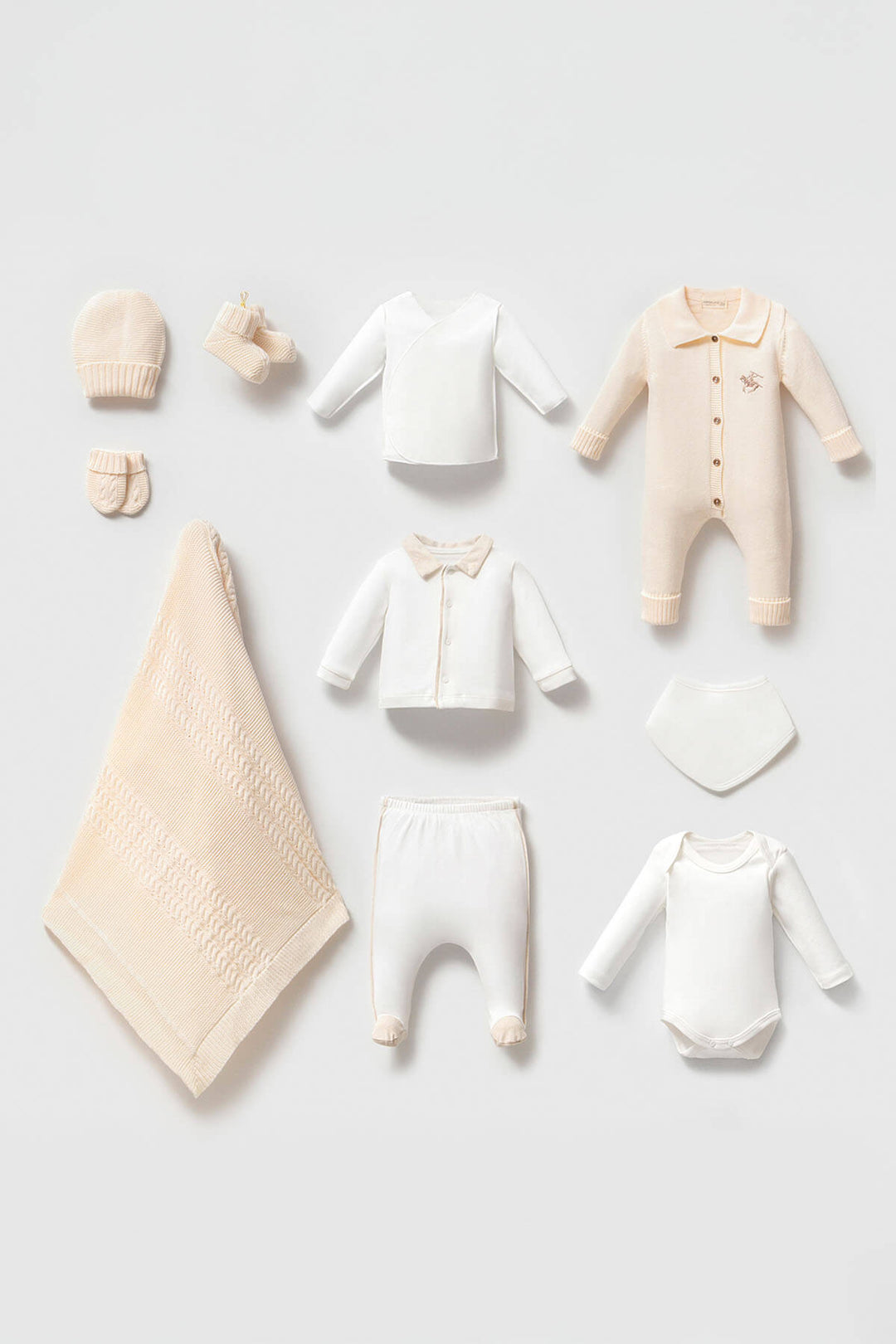 Kevin Knitwear Newborn Baby Clothes Set