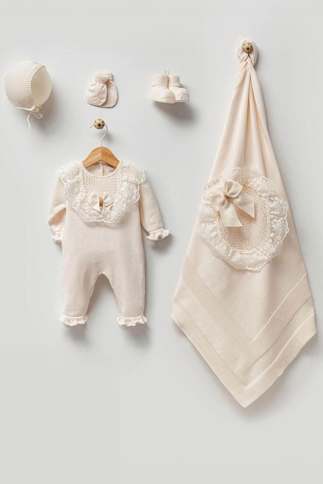 newborn knitwear hospital exit outfit baby