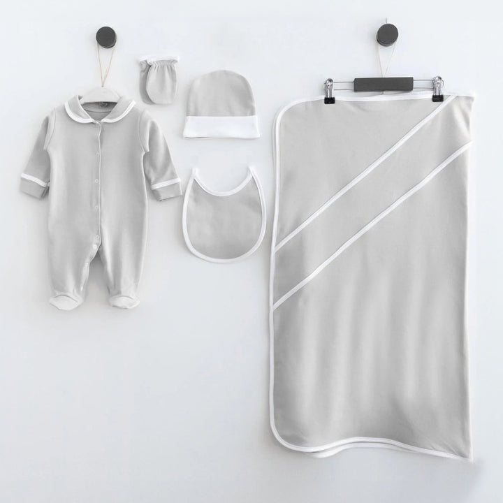 Ramsey Gray Newborn Coming Home Set (5 pcs)