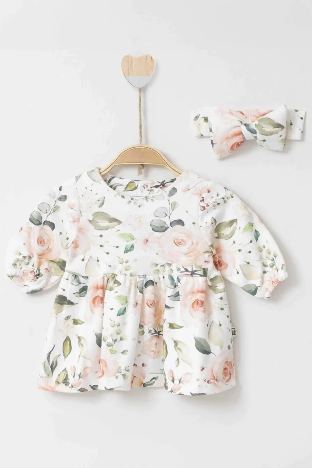 Daisy Salmon Baby Dress