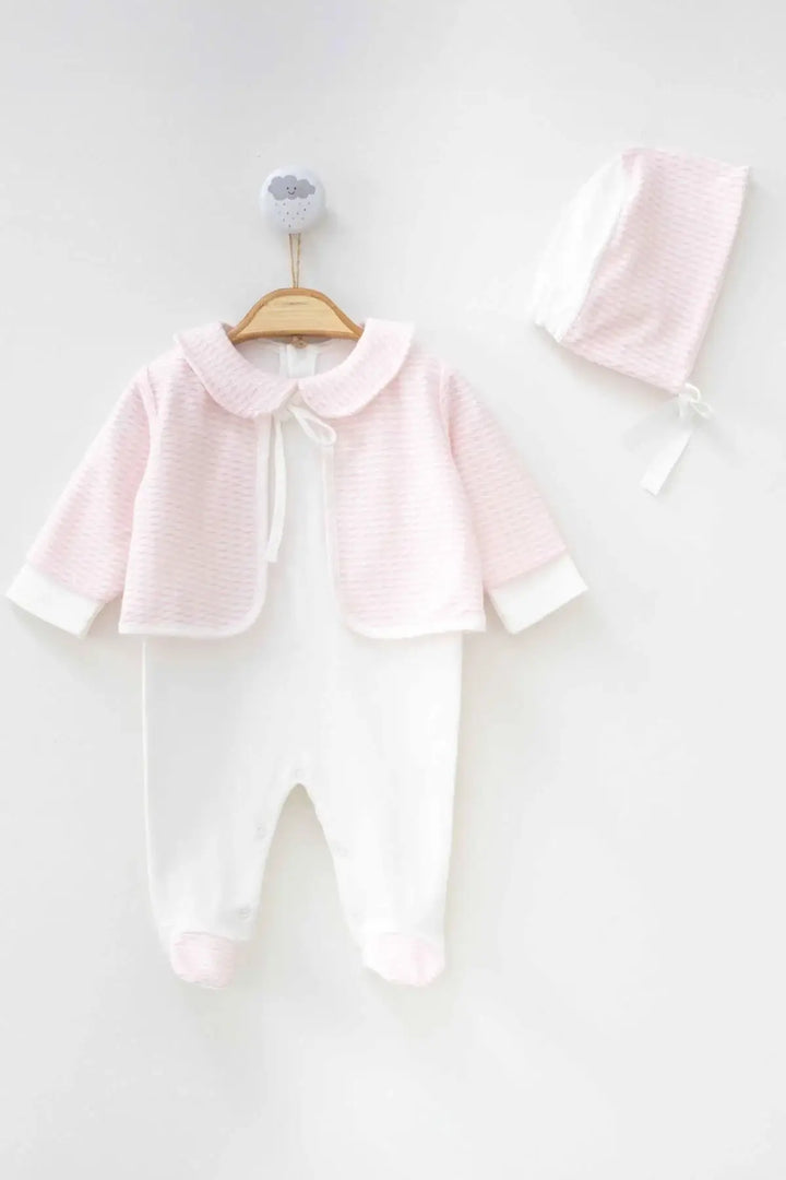 Frankie Pink Baby Set