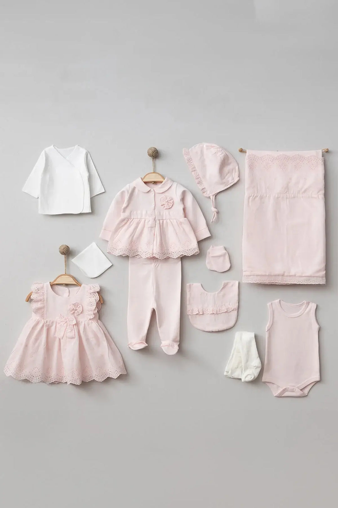 homecoming dress for newborn Newborn Baby Homecoming Dress | 4 piece set Hospital Gown