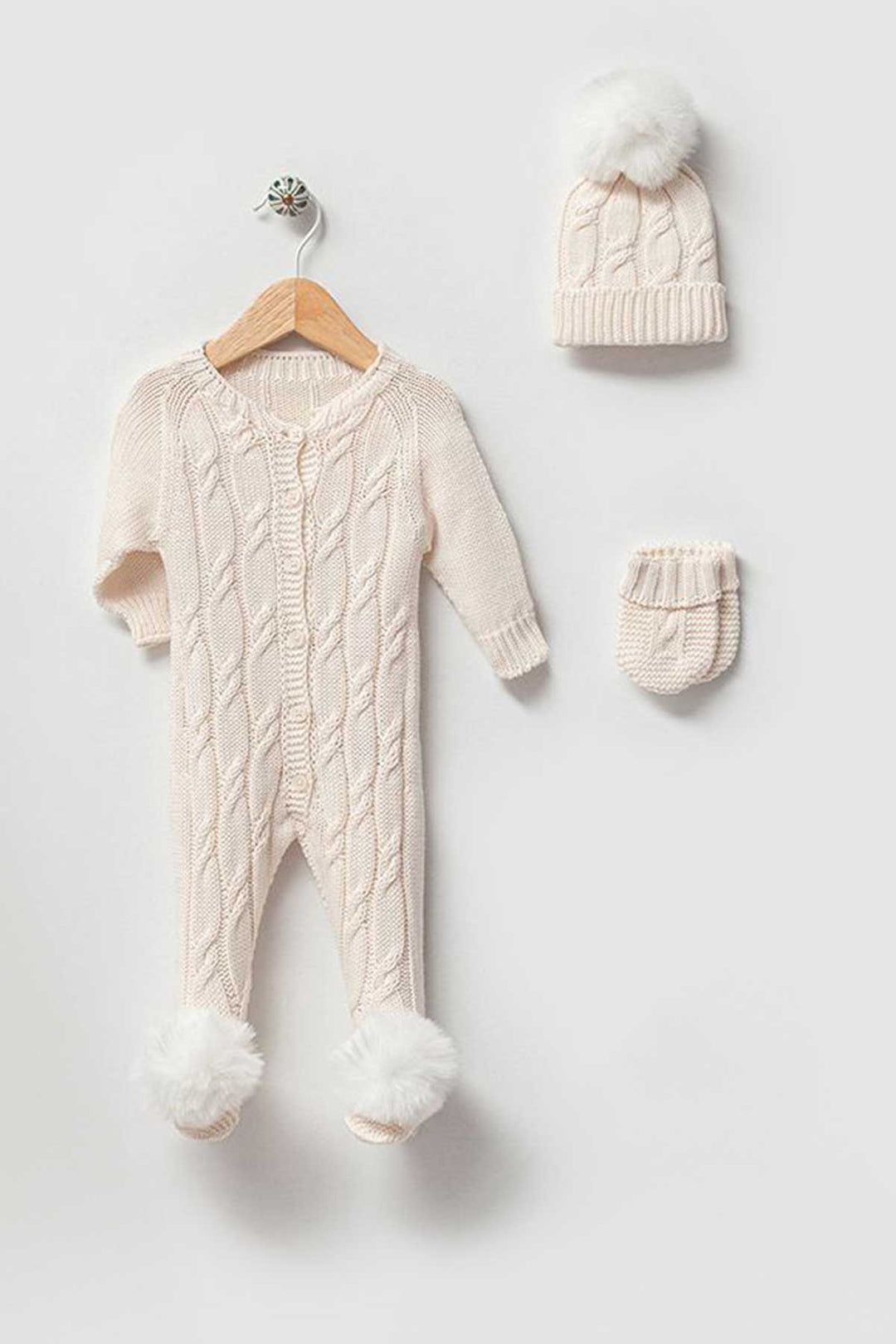 Knitwear Gown for Newborn Baby