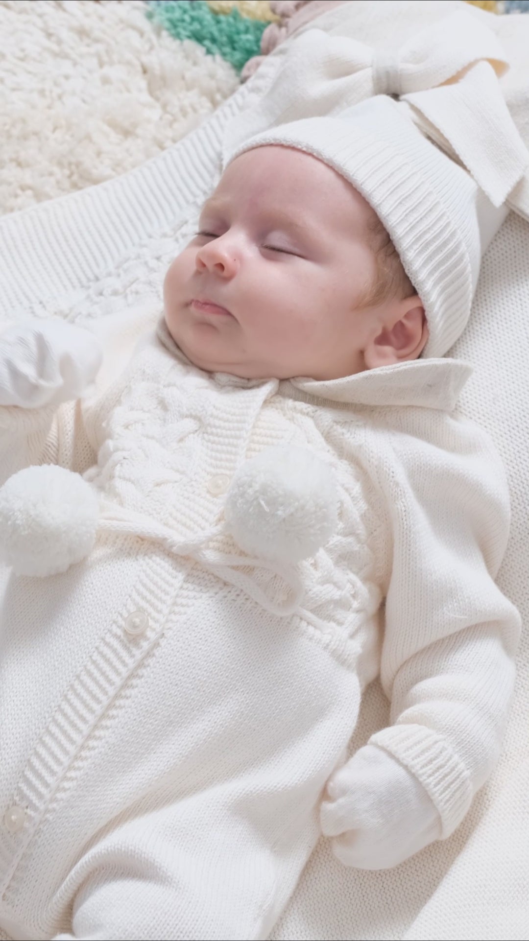 Newborn Coming Home Set Linen Collar for baby