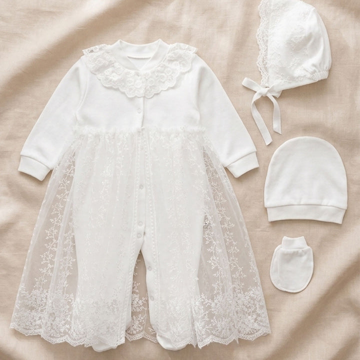 Baby Girl Christening Gown Set