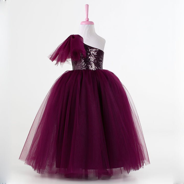 Amy Purple Party Dress
