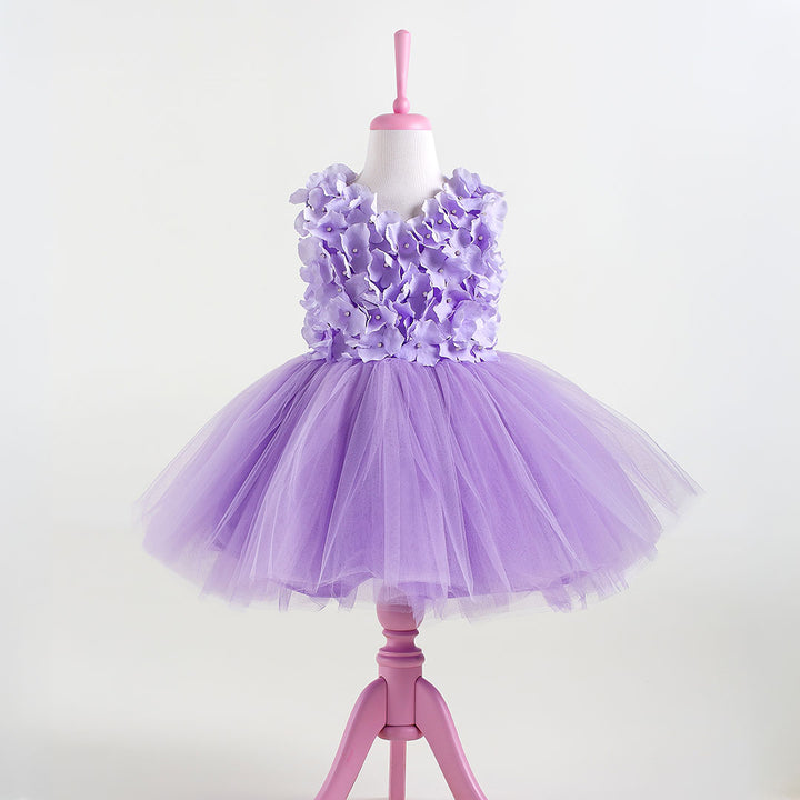 Barbara Lilac Party Dress