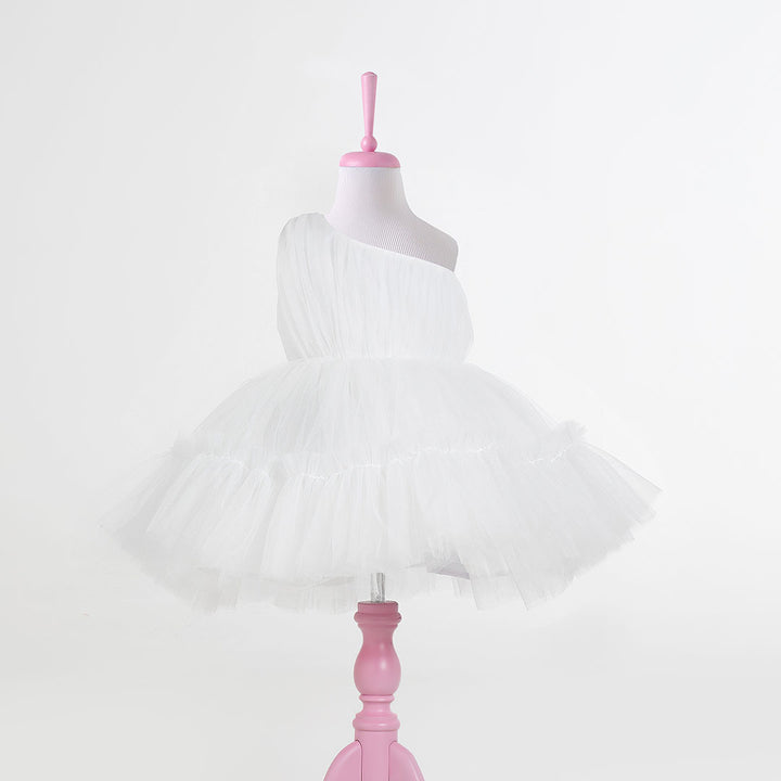 Felicity White Party Dress