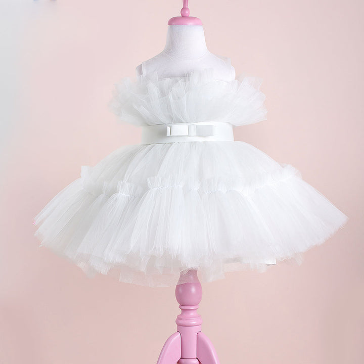 Diana White Party Dress