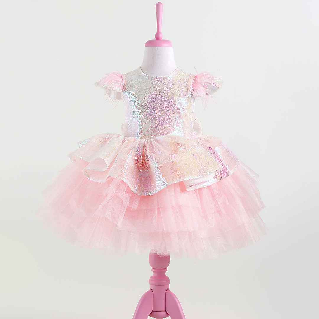 light pink dress party Amarra Pink Formal Dresses