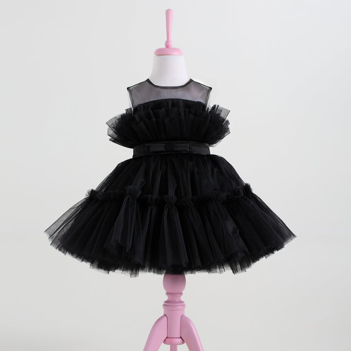 Diana Black Party Dress