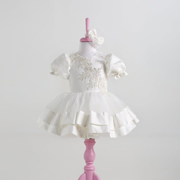 Linda White Party Dress
