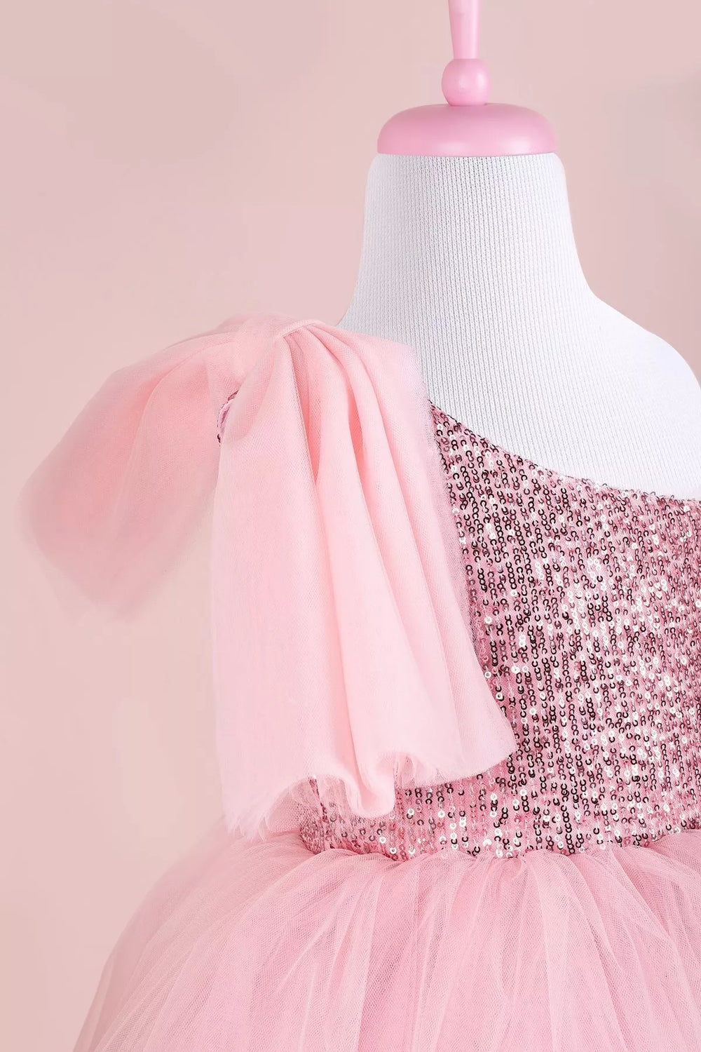 Pink party dress