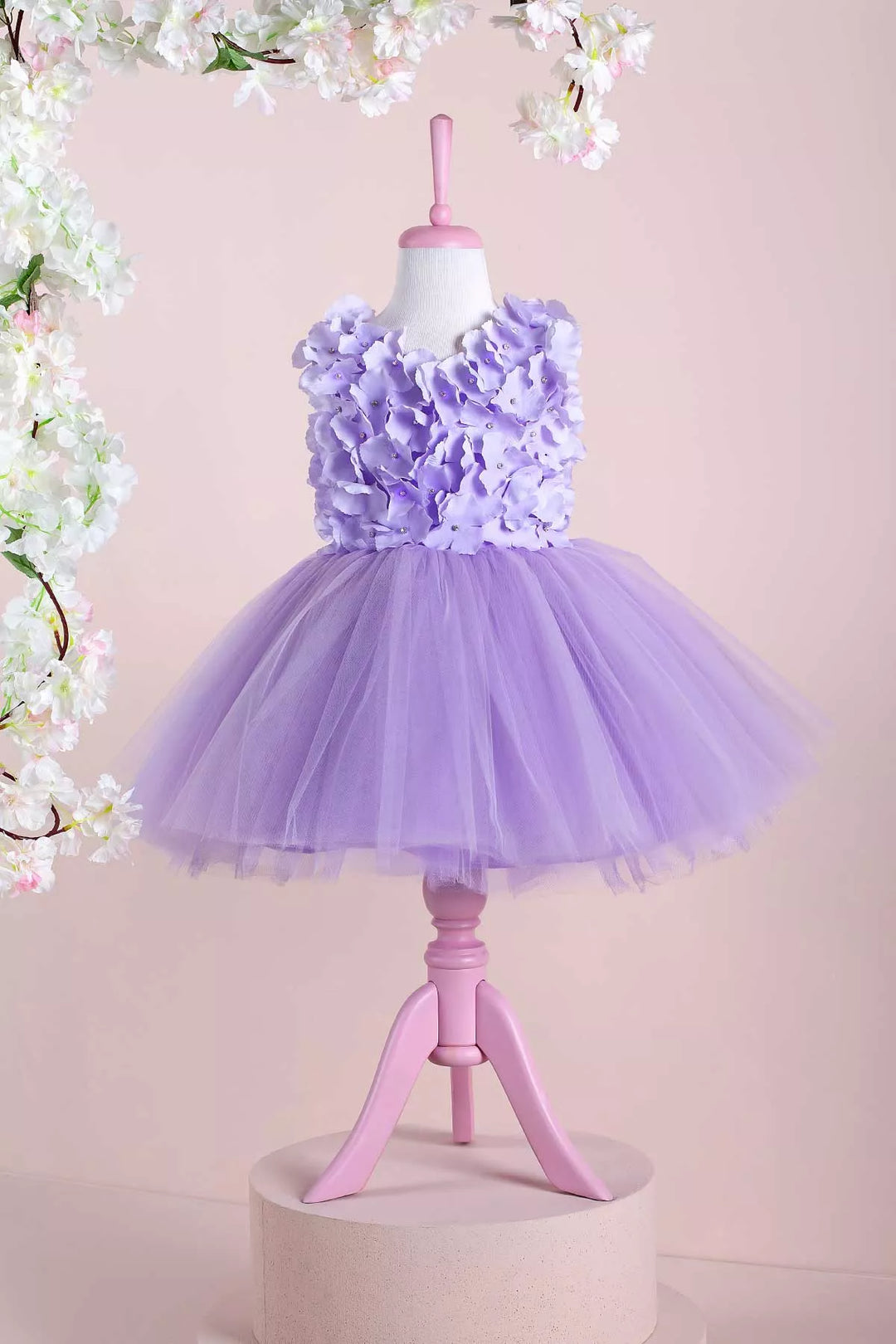 Lilac Party Dress 