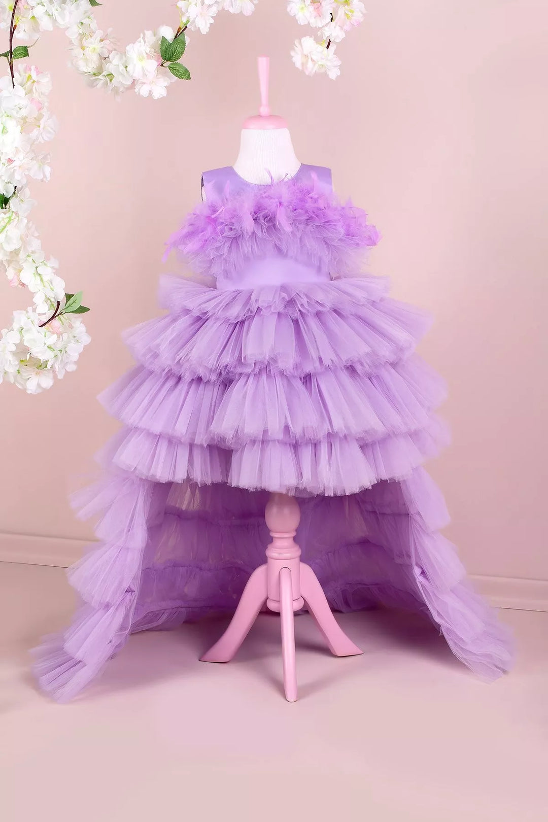 Lilac party dress
