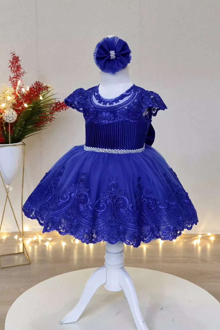 Blue party dress