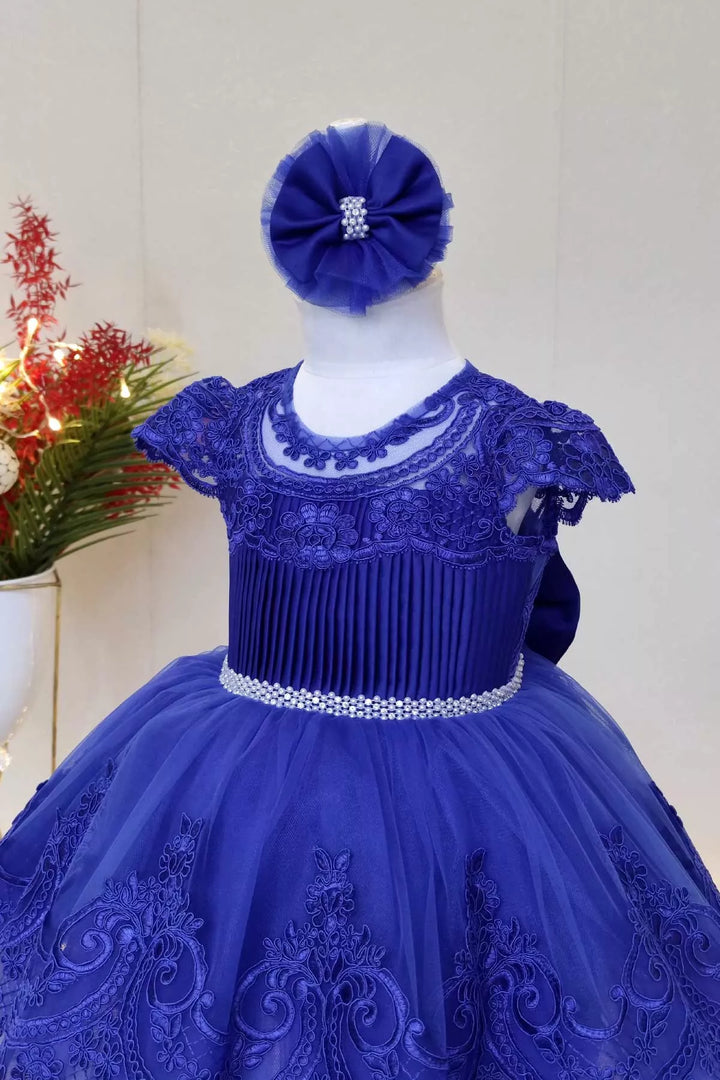 Blue party dress