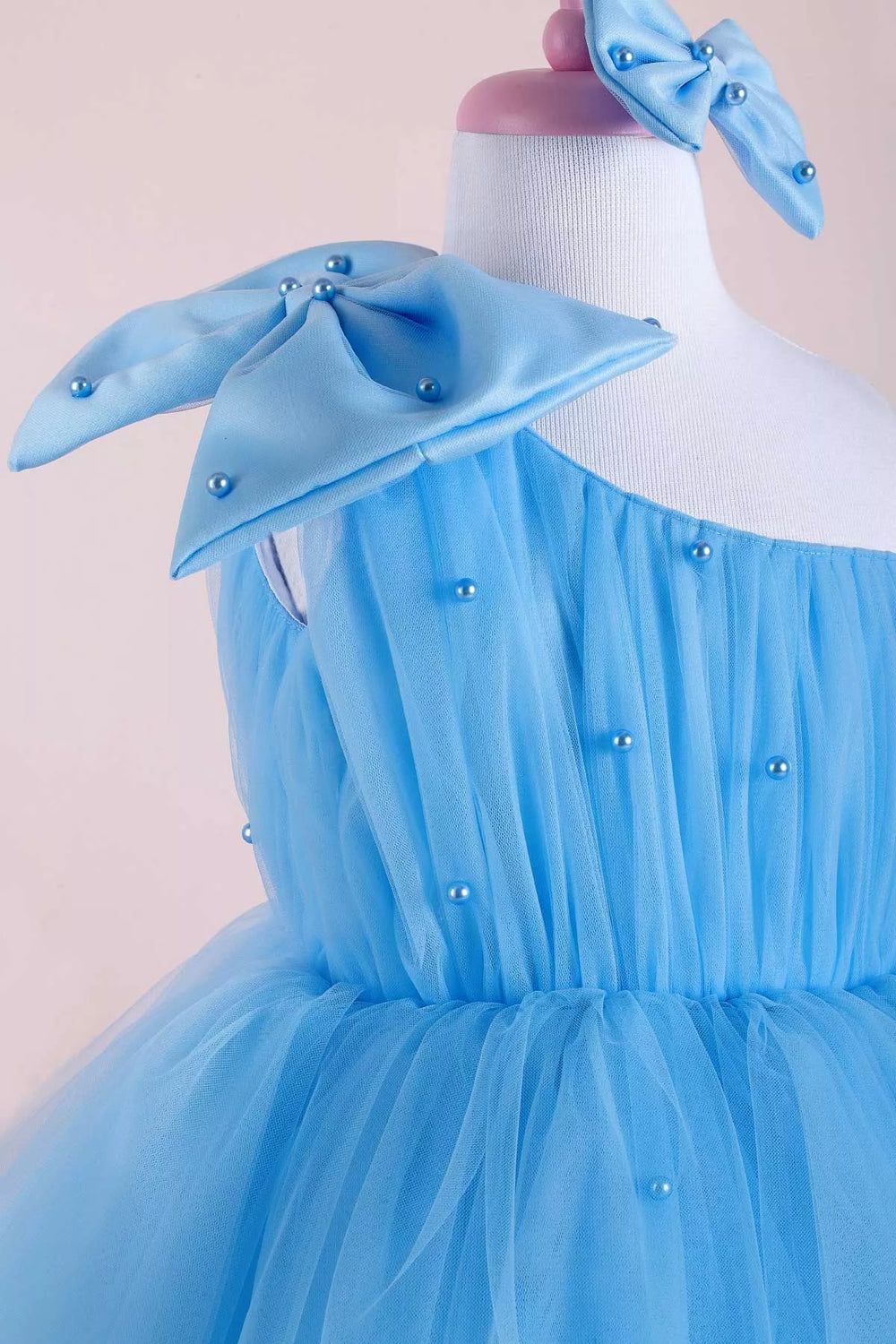 Blue party dress