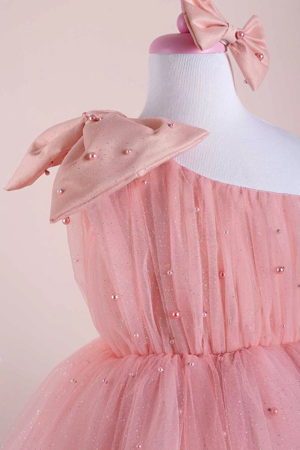 Rose gold party dress