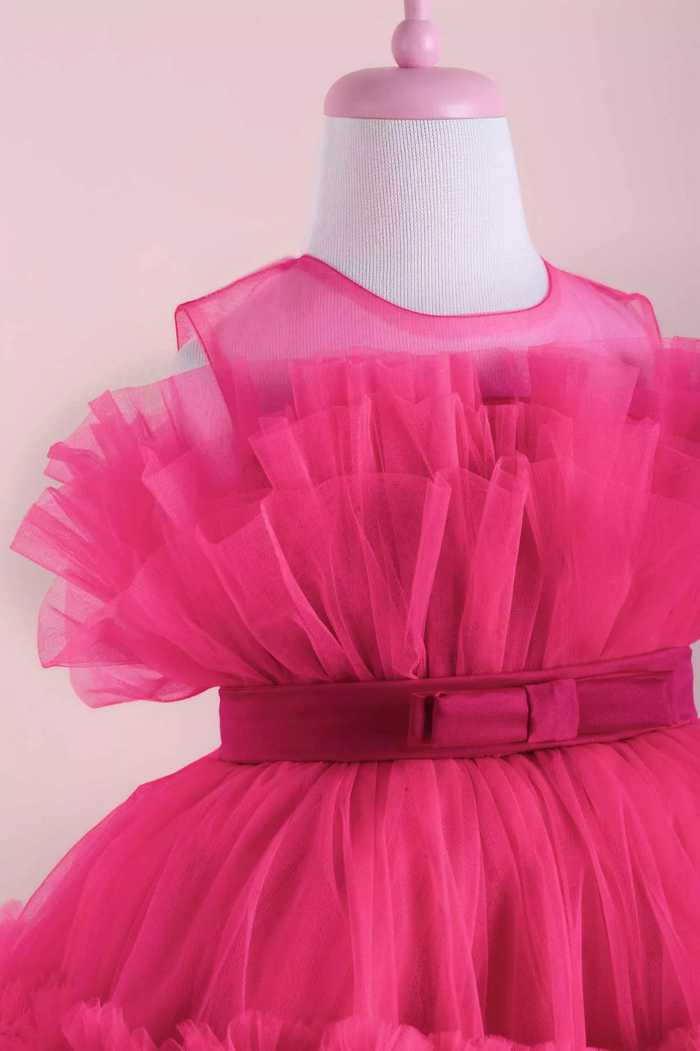 Fuchsia tutu party dress
