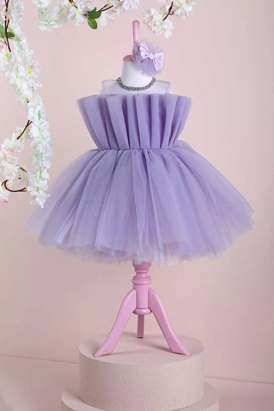 Lilac party dress