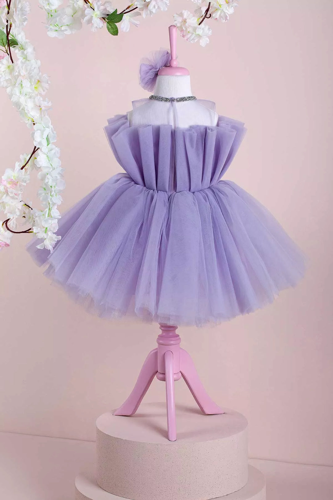 Lilac party dress