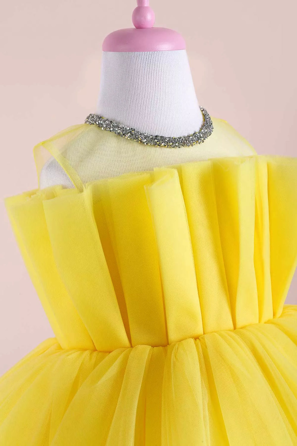 Yellow party dress