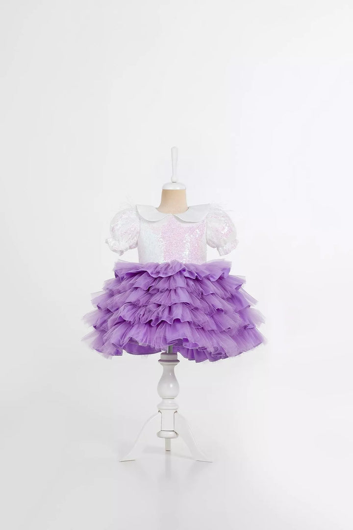 Lilac party dress