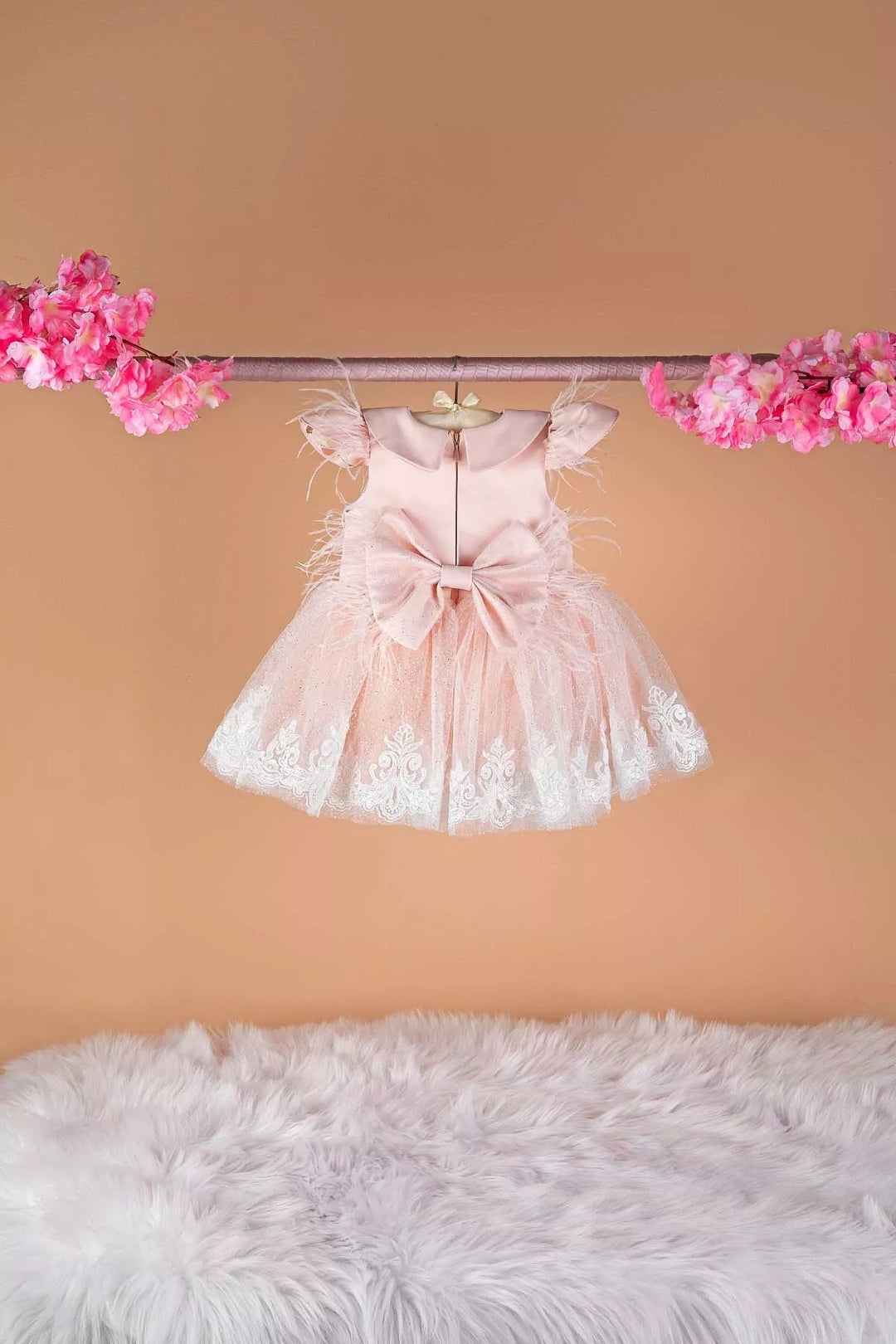 Hermione Pink Baby Dress 9-12 M Hermione Pink Baby Dress 9-12 M