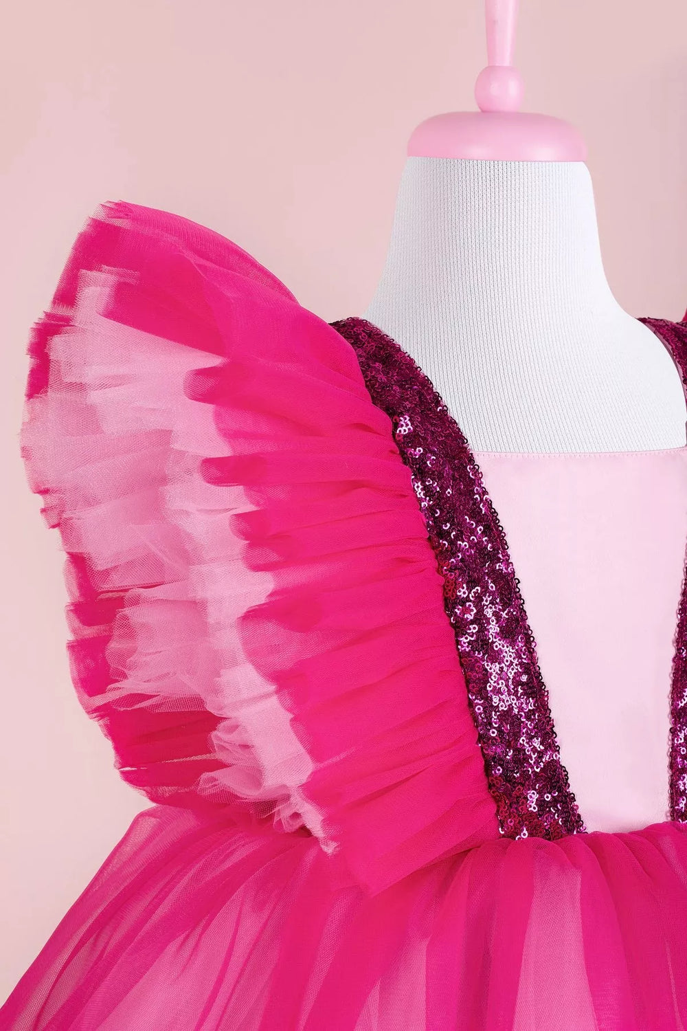 Pink toddler dress