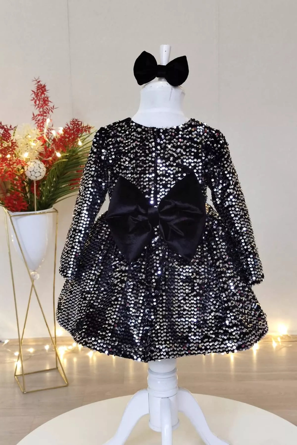 Black party dress