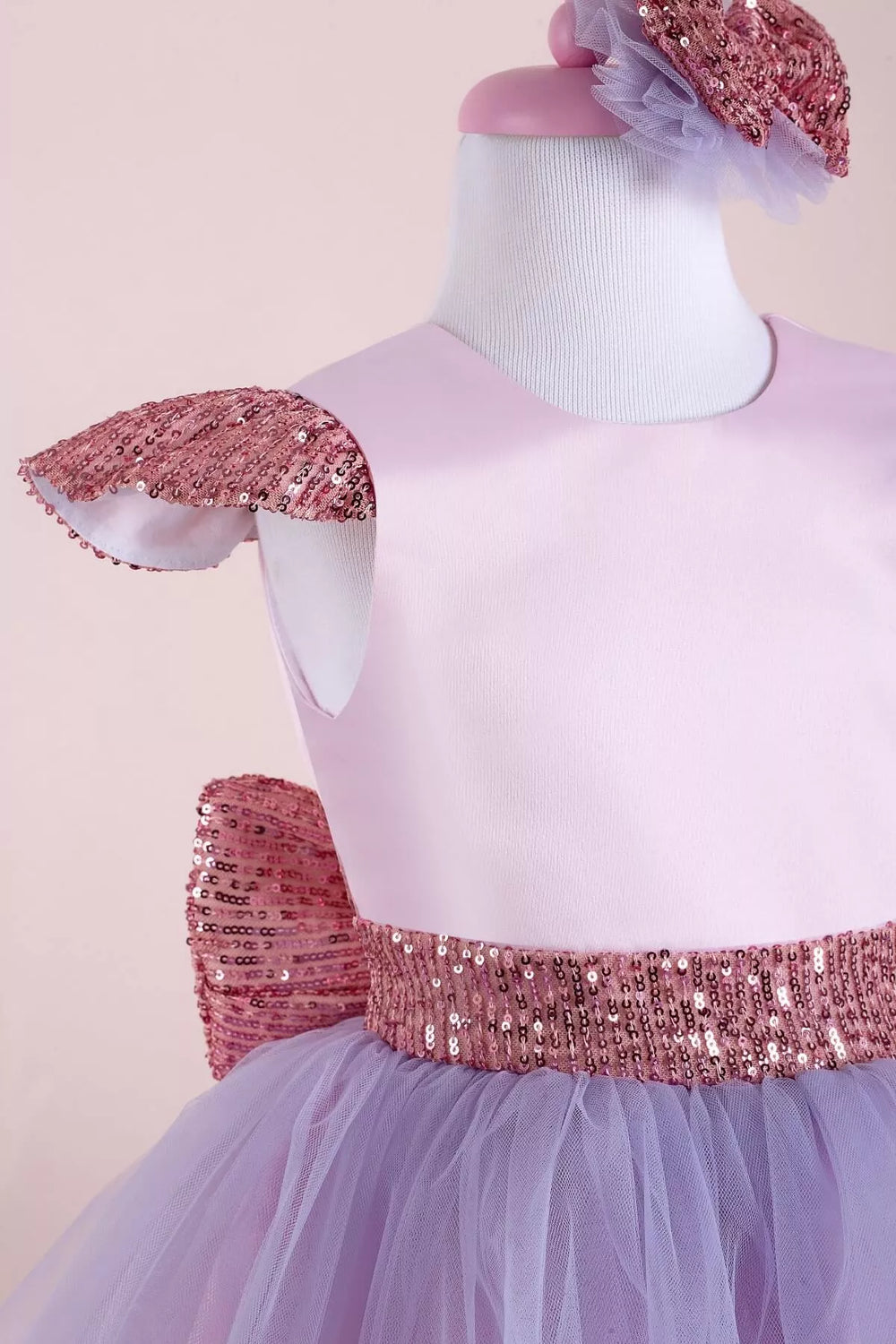 Lilac party dress