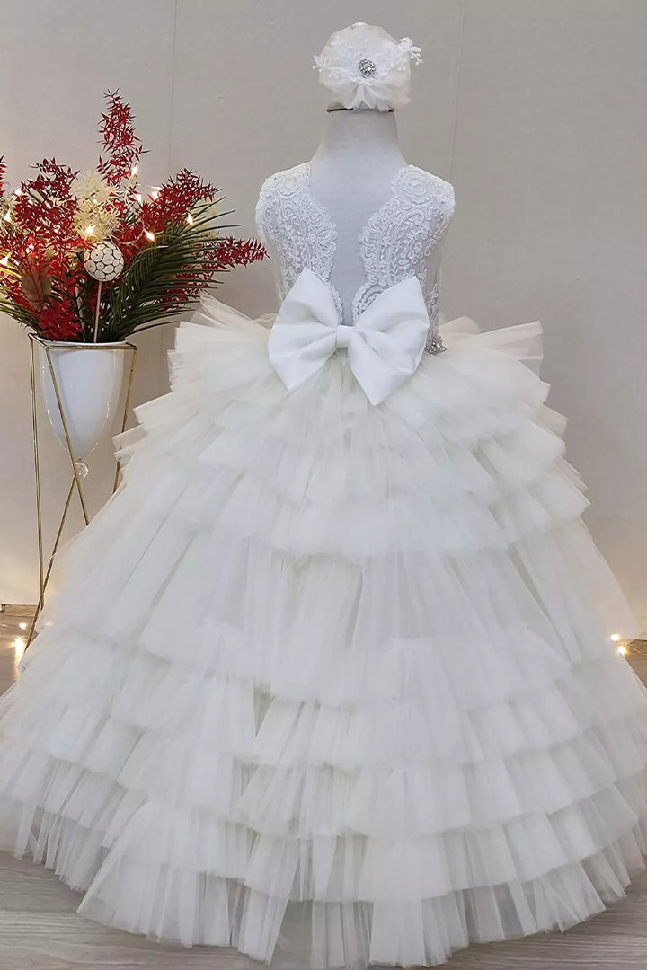 White princess dress