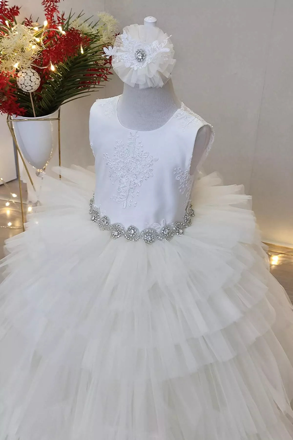 White princess dress