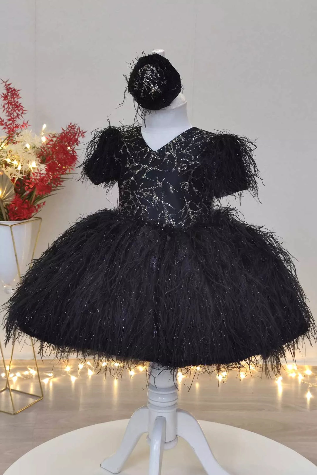 Black party dress