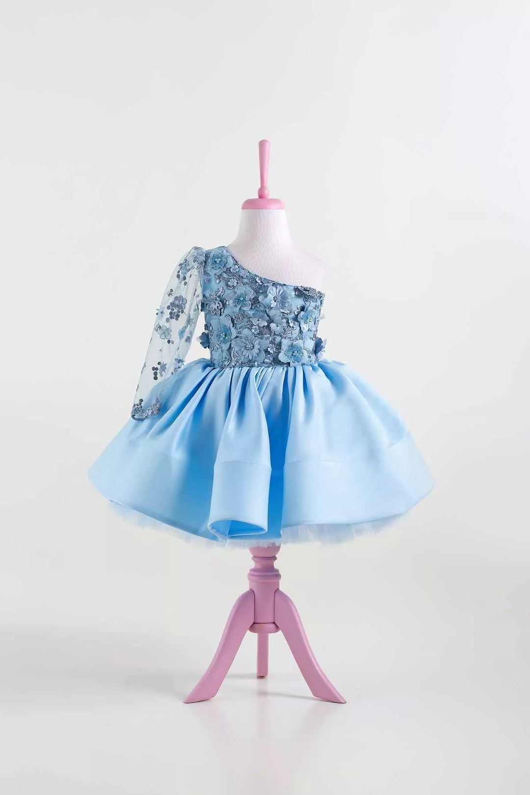 Blue party dress